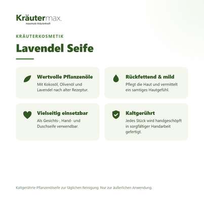Lavendel Seife 100 g, A-Nr.: 4319342 - 02