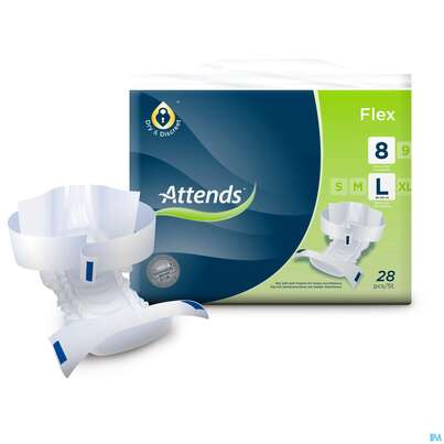 Inkontinenz Attends Slip Flex L 8 112st, A-Nr.: 4271463 - 02