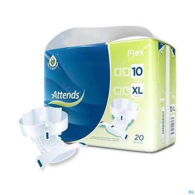 Inkontinenz Attends Slip Flex Xl 10 80st, A-Nr.: 4271440 - 05