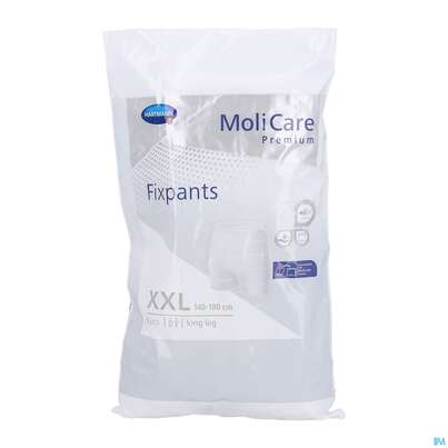 Sie sehen eine Packung Inkontinenz Molicare Fixpants/premium Long Leg Xxl Grau 5st, Produktbild: 03 Inkontinenz Molicare Fixpants/premium Long Leg Xxl Grau 5st, A-Nr.: 3724810 - 03