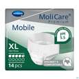 Inkontinenz Molicare Premium/mobile/5 Tropfen Gruen Xl 130-170cm 14st, A-Nr.: 4176055 - 02