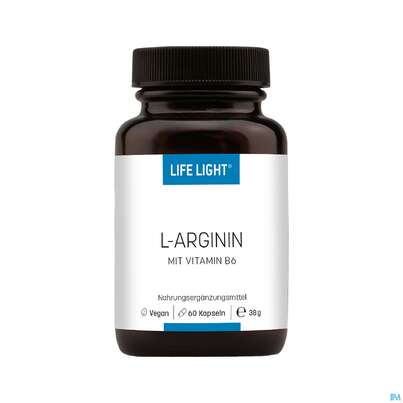 L-arginin Kapseln 500mg Life Light 60st, A-Nr.: 3134876 - 01
