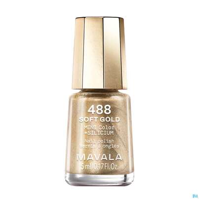 Sie sehen eine Packung Mavala Nagellack Reverie +si 488 Soft Gold 5ml, Produktbild: 02 Mavala Nagellack Reverie +si 488 Soft Gold 5ml, A-Nr.: 6006127 - 02