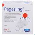 Sie sehen eine Packung Pagasling Schlinggaze Tupfer Steril Gr 3 80st, Produktbild: 01 Pagasling Schlinggaze Tupfer Steril Gr 3 80st, A-Nr.: 4397224 - 01