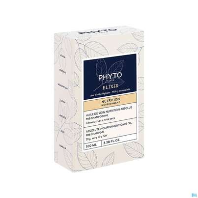 Sie sehen eine Packung Phyto Nutrition Absolute Nourishment Care Oil 100ml, Produktbild: 02 Phyto Nutrition Absolute Nourishment Care Oil 100ml, A-Nr.: 5932139 - 02