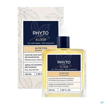 Sie sehen eine Packung Phyto Nutrition Absolute Nourishment Care Oil 100ml, Produktbild: 06 Phyto Nutrition Absolute Nourishment Care Oil 100ml, A-Nr.: 5932139 - 06