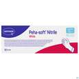 Sie sehen eine Packung Untersuchungshandschuhe Peha/soft/puderfrei Nitrile Unsteril White S 200st, Produktbild: 01 Untersuchungshandschuhe Peha/soft/puderfrei Nitrile Unsteril White S 200st, A-Nr.: 3994030 - 01