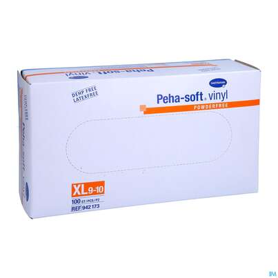 Untersuchungshandschuhe Peha/soft/puderfrei Vinyl Unsteril Extragross Xl 94217 100st, A-Nr.: 3462741 - 03
