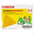 Sie sehen eine Packung Zecken Kammkarte Dps 1st, Produktbild: 01 Zecken Kammkarte Dps 1st, A-Nr.: 5960035 - 01