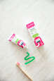 Nordics Zahnpasta Kids Bubble Gum + Öko Zahnbürste Kids Bambus Gelb, A-Nr.: 5666896 - 03