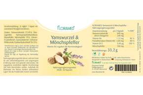 Sie sehen eine Packung Floramed Yamswurze & Mönchspfeffer, Produktbild: 01 Floramed Yamswurze & Mönchspfeffer, A-Nr.: 5209087 - 01