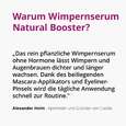 Sie sehen eine Packung Wimpernserum Natural Booster, Produktbild: 03 Wimpernserum Natural Booster, A-Nr.: 4898618 - 03