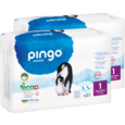 Bio Windeln New Born Jumbo 2-5 kg Pinguin - Pingo Swiss, A-Nr.: 5447177 - 01