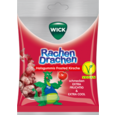 Sie sehen eine Packung WICK RACHEN DRACHEN KIRSCHE 75g, Btl., Produktbild: 01 WICK RACHEN DRACHEN KIRSCHE 75g, Btl., A-Nr.: 1654376 - 01
