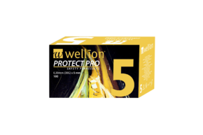 WELL125 Wellion PROTECT PRO Sicherheitspennadeln (Safety Pennadeln), 100 Stück, A-Nr.: 4441818 - 01