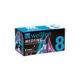 WELL108 Wellion MEDFINE plus Pennadeln, 8 mm, 100 Stück, A-Nr.: 3480093 - 01