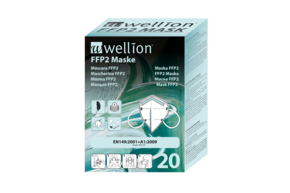 WELLMASK003 Wellion FFP2 Maske (20Stk pro Packung), A-Nr.: 5631886 - 01