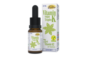 Sie sehen eine Packung Espara Vitamin K vegan Tropfen, Produktbild: 01 Espara Vitamin K vegan Tropfen, A-Nr.: 4882273 - 01