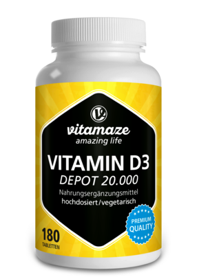 Vitamaze Vitamin D3 20000IE Depot hochdosiert, A-Nr.: 5179297 - 01