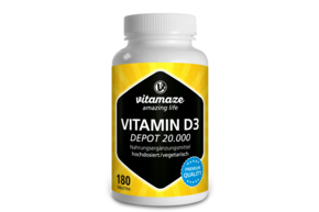 Vitamaze Vitamin D3 20000IE Depot hochdosiert, A-Nr.: 5179297 - 01