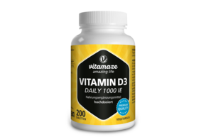 Vitamaze Vitamin D3 1000IE daily vegetarisch, A-Nr.: 5273984 - 01