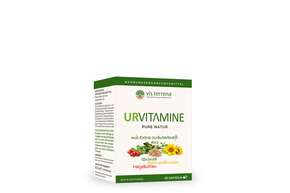 Sie sehen eine Packung vis terrena® URVITAMINE Kapseln, Produktbild: 01 vis terrena® URVITAMINE Kapseln, A-Nr.: 4852792 - 01