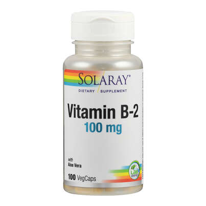 Supplementa Vitamin B2 100 mg Kapseln, A-Nr.: 5574792 - 01