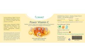 Sie sehen eine Packung Floramed Vitamin C Power, Produktbild: 01 Floramed Vitamin C Power, A-Nr.: 5191950 - 01