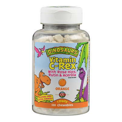 Supplementa Vitamin C-Rex (C-Dinosaurier) Kautabletten, A-Nr.: 5396209 - 01