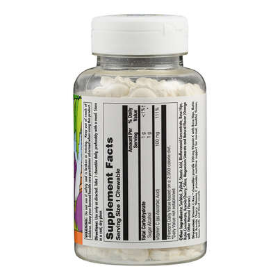 Supplementa Vitamin C-Rex (C-Dinosaurier) Kautabletten, A-Nr.: 5396209 - 02