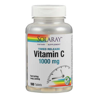 Supplementa Vitamin C mit Hagebutte &amp; Acerola, verz. Abgabe Tabletten, A-Nr.: 5574800 - 01