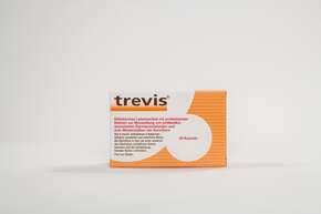 Sie sehen eine Packung Trevis Kapseln, Produktbild: 01 Trevis Kapseln, A-Nr.: 4057149 - 01