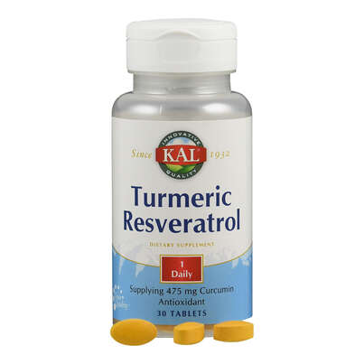 Supplementa Turmeric Resveratrol Tabletten, A-Nr.: 5597391 - 04