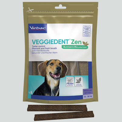Veggiedent Zen M - Kaustreifen für Hunde von 10 bis 30 kg Körpergewicht, A-Nr.: 5174934 - 02