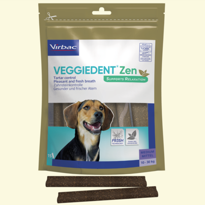 Veggiedent Zen M - Kaustreifen für Hunde von 10 bis 30 kg Körpergewicht, A-Nr.: 5174934 - 03