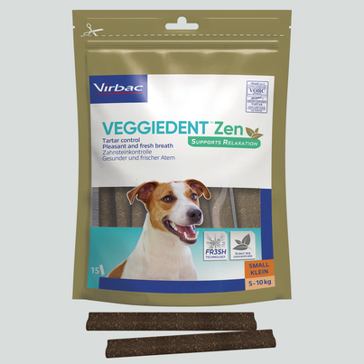 Veggiedent Zen S - Kaustreifen für Hunde von 5 bis 10 kg Körpergewicht, A-Nr.: 5174928 - 02