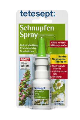 tetesept Schnupfen Spray mit ätherischen Ölen, A-Nr.: 4056977 - 01