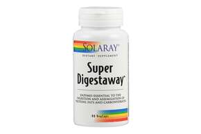 Sie sehen eine Packung Supplementa Super Digestaway Kapseln, Produktbild: 01 Supplementa Super Digestaway Kapseln, A-Nr.: 5574622 - 01