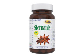Sie sehen eine Packung Espara Sternanis Kapseln, Produktbild: 01 Espara Sternanis Kapseln, A-Nr.: 4495317 - 01