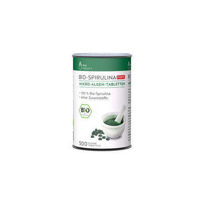 doc nature’s BIO-SPIRULINA FORTE MIKRO-ALGEN-TABLETTEN, A-Nr.: 5572221 - 02