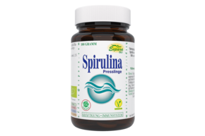 Sie sehen eine Packung Espara Spirulina BIO Presslinge, Produktbild: 01 Espara Spirulina BIO Presslinge, A-Nr.: 3851738 - 01