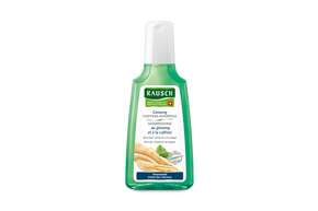 Sie sehen eine Packung RAUSCH Ginseng COFFEIN-SHAMPOO, Produktbild: 01 RAUSCH Ginseng COFFEIN-SHAMPOO, A-Nr.: 4330941 - 01