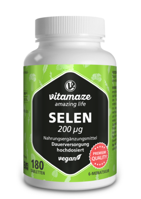 Vitamaze Selen 200mcg hochdosiert vegan, A-Nr.: 5179469 - 01