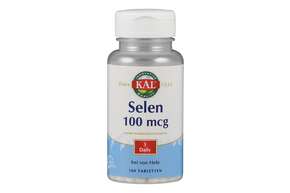 Sie sehen eine Packung Supplementa Selen 100 µg Tabletten, Produktbild: 01 Supplementa Selen 100 µg Tabletten, A-Nr.: 5396451 - 01