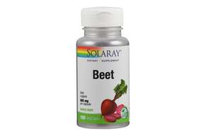 Sie sehen eine Packung Supplementa Rote Bete 605 mg Kapseln, Produktbild: 01 Supplementa Rote Bete 605 mg Kapseln, A-Nr.: 5574510 - 01
