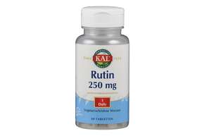 Sie sehen eine Packung Supplementa Rutin 250mg Tabletten, Produktbild: 01 Supplementa Rutin 250mg Tabletten, A-Nr.: 5395440 - 01
