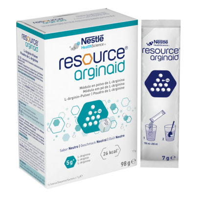 Sie sehen eine Packung Resource® Arginaid, Produktbild: 03 Resource® Arginaid, A-Nr.: 4576412 - 03