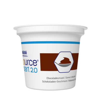 Sie sehen eine Packung Resource Dessert 2.0 Schokolade, Produktbild: 01 Resource Dessert 2.0 Schokolade, A-Nr.: 4629976 - 01