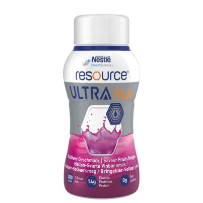 Sie sehen eine Packung Resource® Ultra Fruit, Produktbild: 01 Resource® Ultra Fruit, A-Nr.: 5422697 - 01