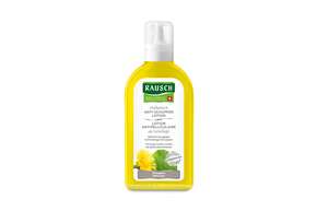 Sie sehen eine Packung RAUSCH Huflattich ANTI-SCHUPPEN LOTION, Produktbild: 01 RAUSCH Huflattich ANTI-SCHUPPEN LOTION, A-Nr.: 2155505 - 01